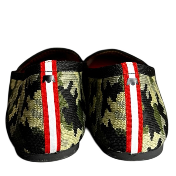 Birdies x Judy The Blackbird Camouflage Washable Knit Point-toe Loafers Size 9.5 - Picture 4 of 8
